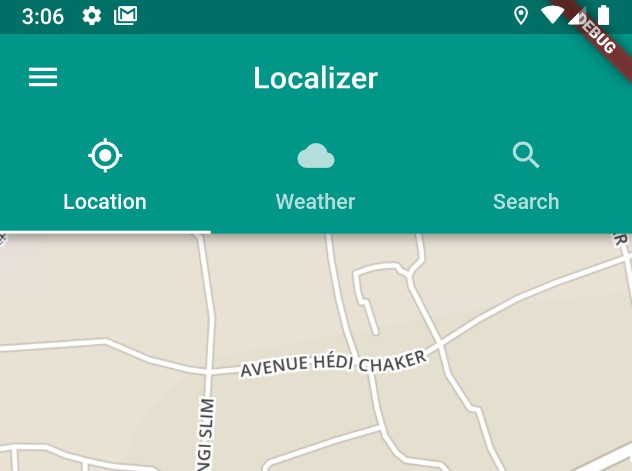 localizer是一个flutter的应用程序,它实现了flutter_map和位置插件