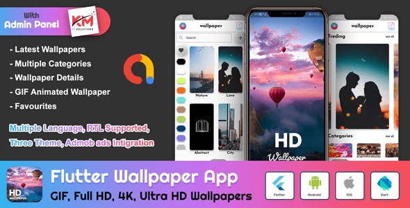 Flutter-HD-Wallpapers-App-With-Admin-Panel