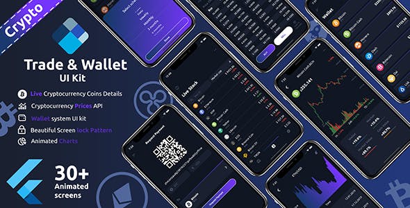 Crypto-Trade--wallet-Flutter-UI-kit