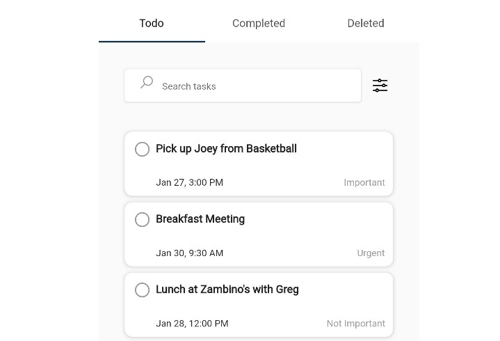 Flutter To Do List App