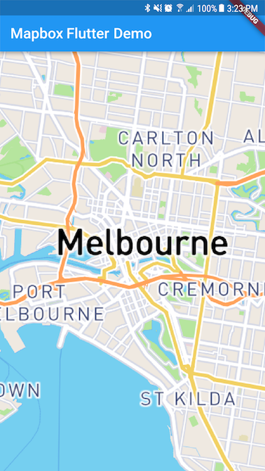 Flutter-Mapbox-GL-Native