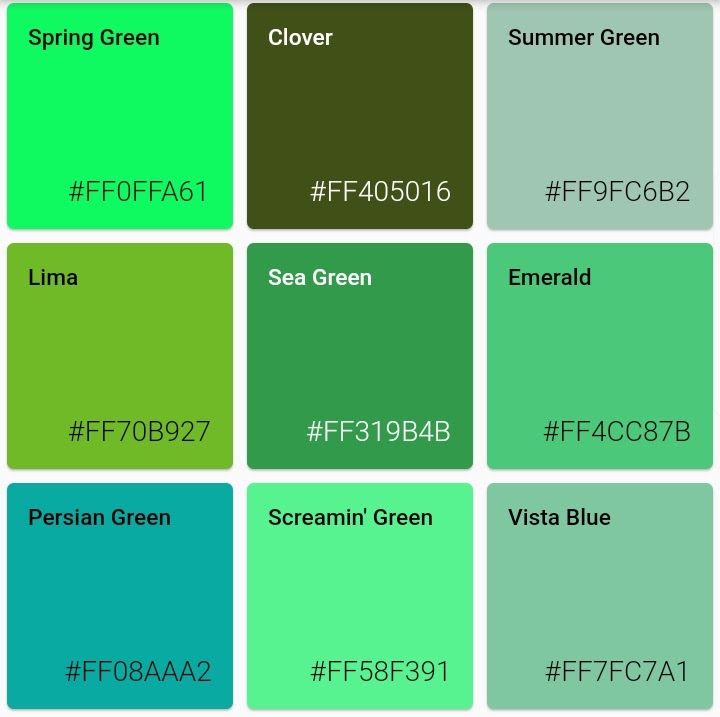 Random color generator for Flutter