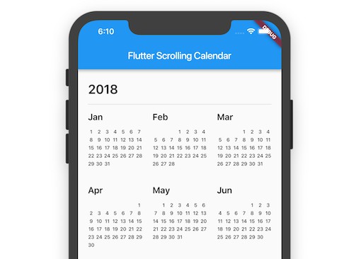 Calendar - Flutter Awesome