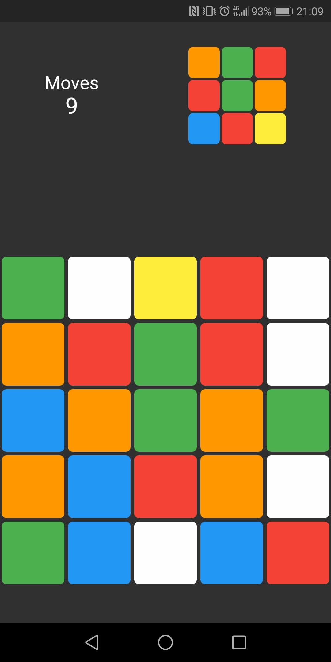 A Square Puzzle Flutter game