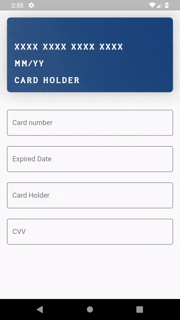 Flutter-Credit-Card