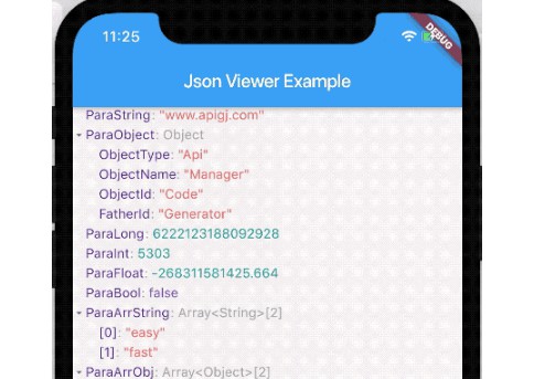Flutter json to chat