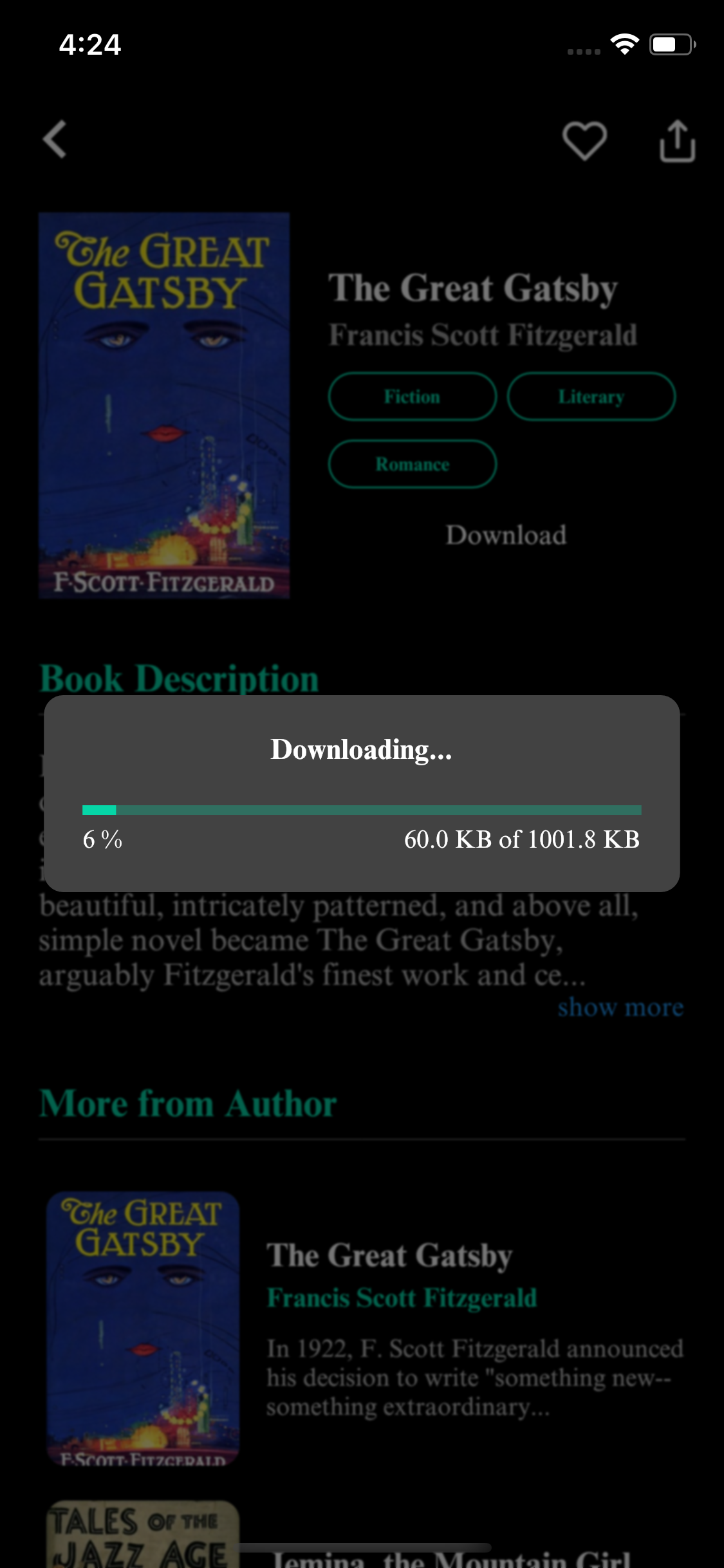 A simple Flutter app to Read and Download eBooks