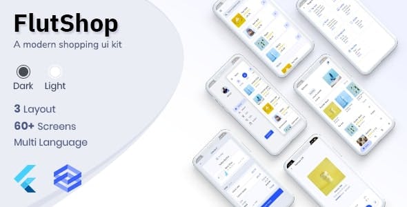 Flutter-Shopping-UI-Kit