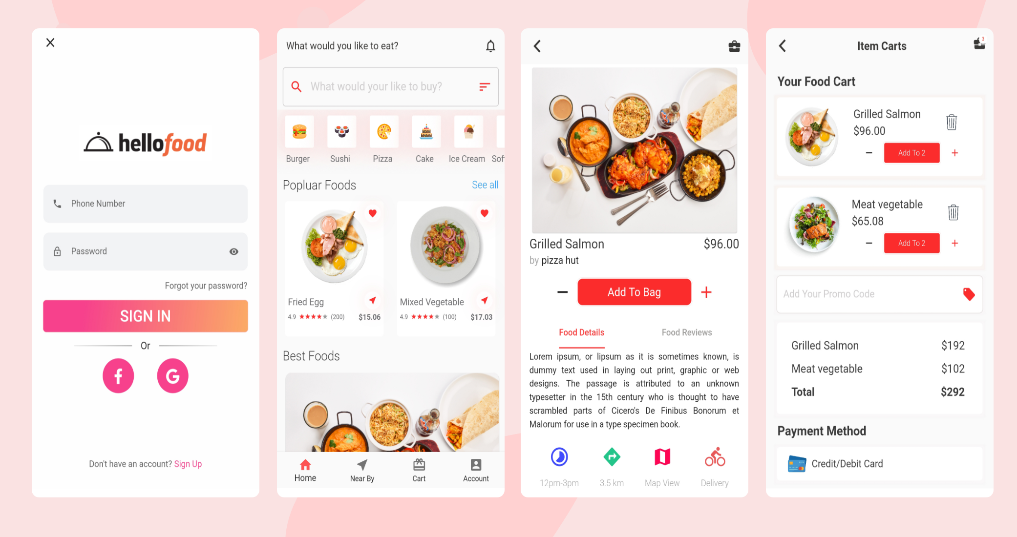 Food Delivery App Designing And Development Using React Native And Node ...