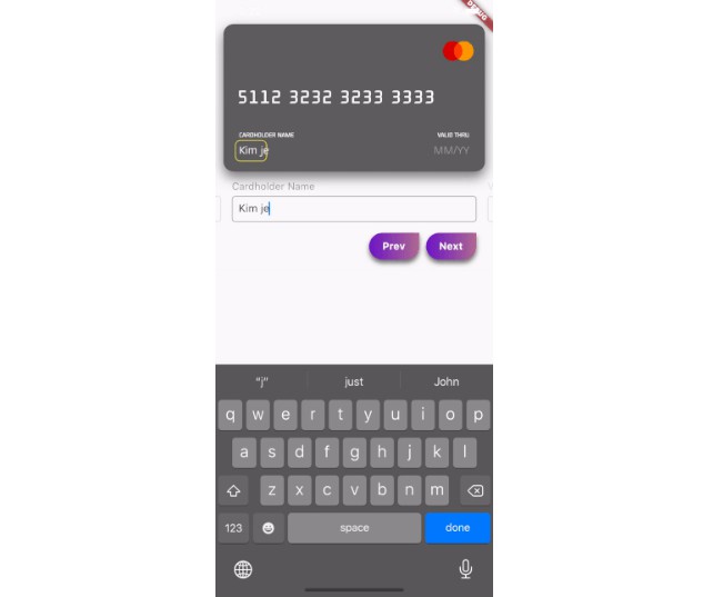 Credit Card Ui In Flutter 5072