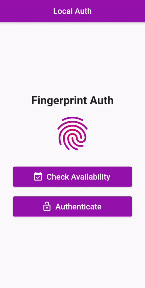 By using Flutter Local Auth users can authenticate with Fingerprint & Touch  ID