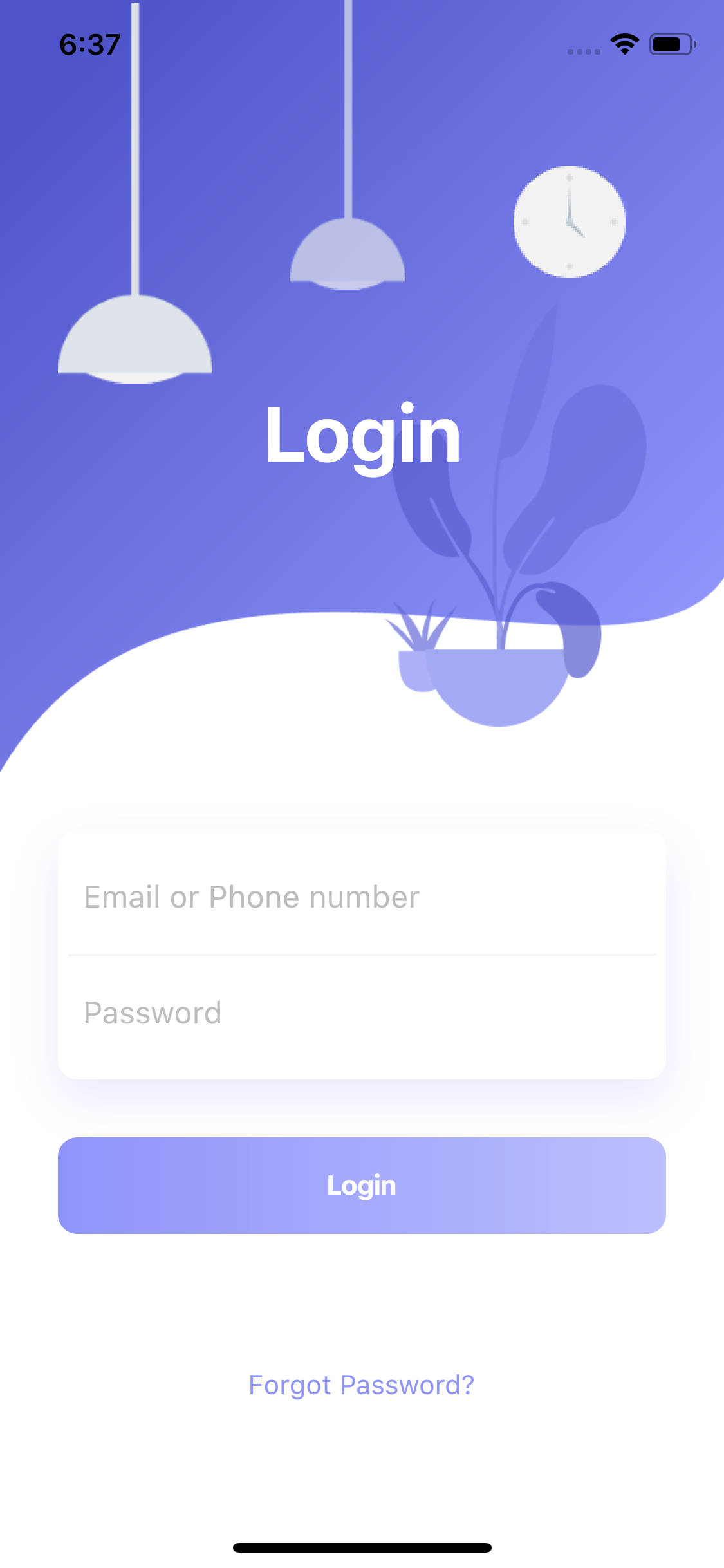 Best Login Screen Ui Design Flutter App Ui Login Page Design Using ...