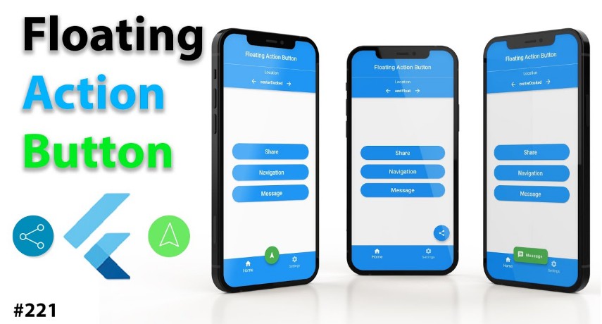 Floating Action Button Widget For Flutter 5975