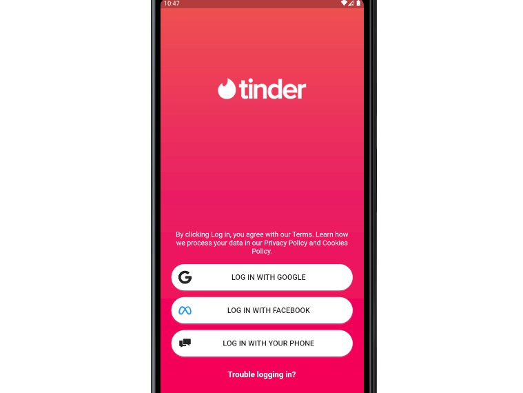 Tinder log outlet