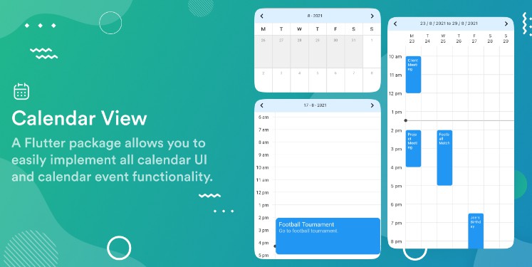 Calendar - Flutter Awesome