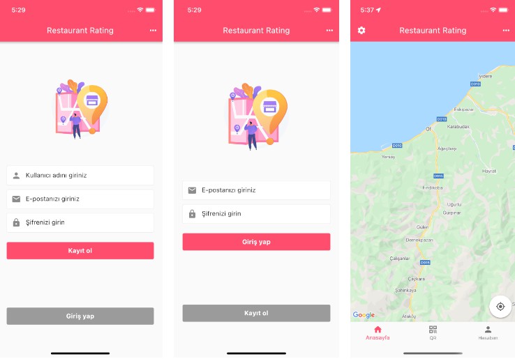 RestaurantApp: Restaurant add and rating app using Dart and Nodejs