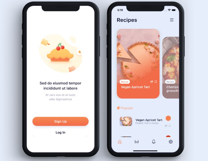 Flutter Food Recipes Cookpad App