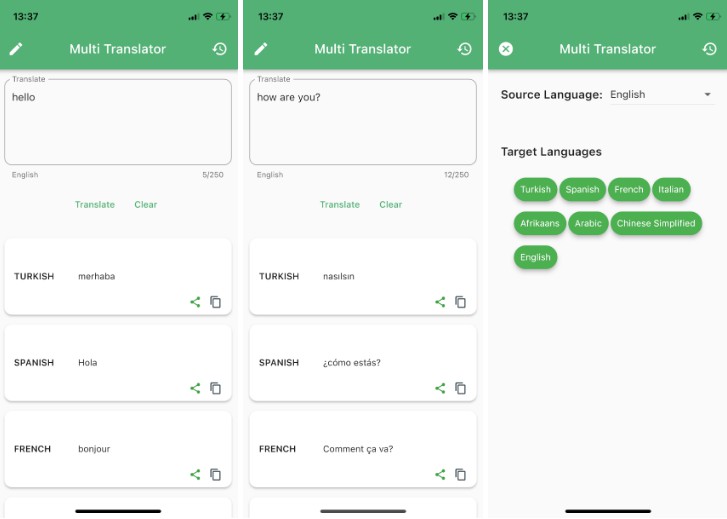 An App Utilizes To Translate Any Text To Multiple Languages | LaptrinhX