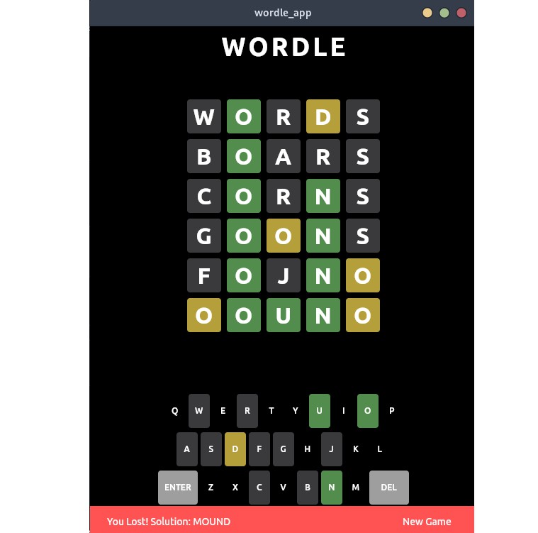 Wordle app written in flutter