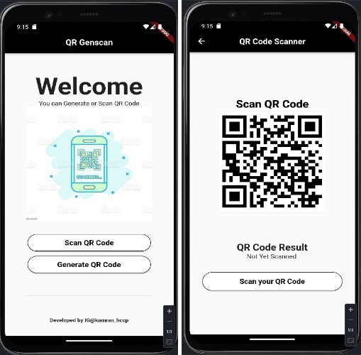 Barcode And QRCode Scan In Flutter