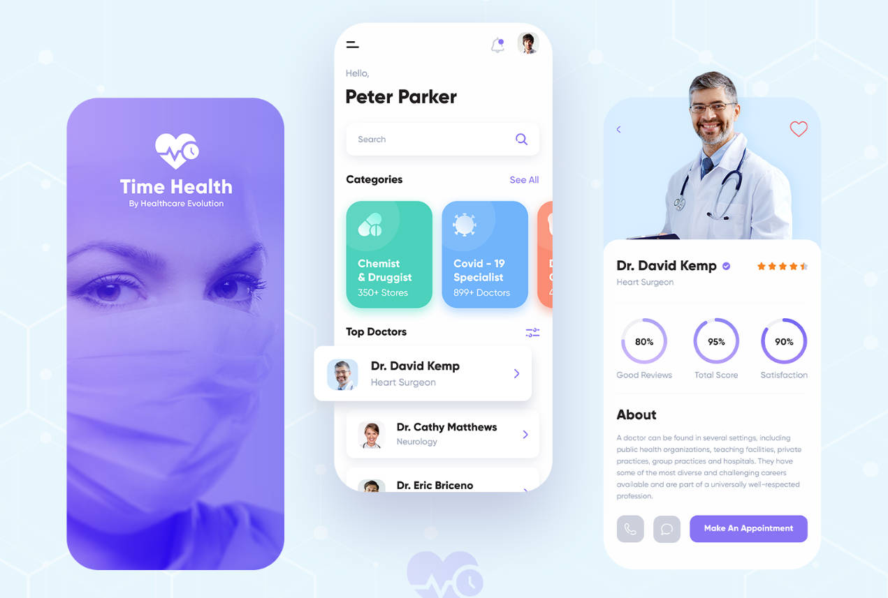 A Healthcare Mobile App built with Flutter
