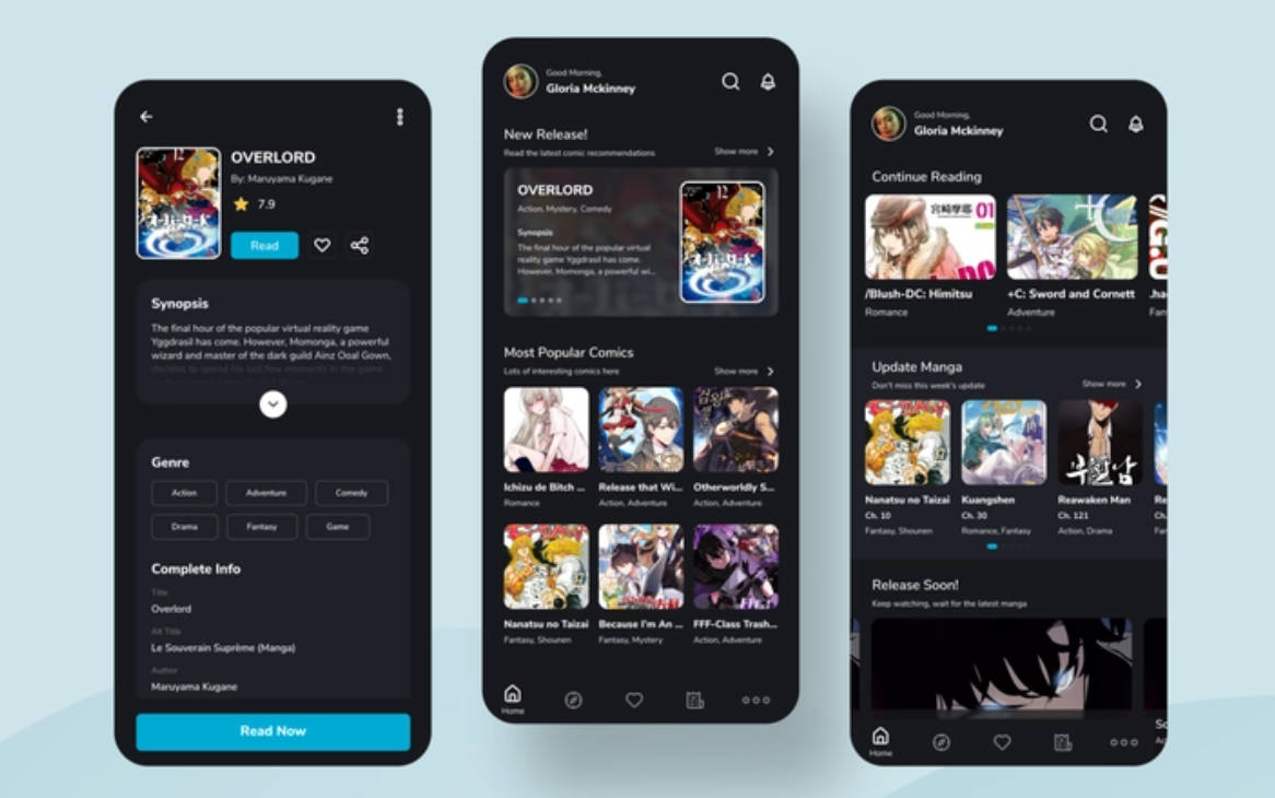 An Android App for read a bunch of manga and manhwa