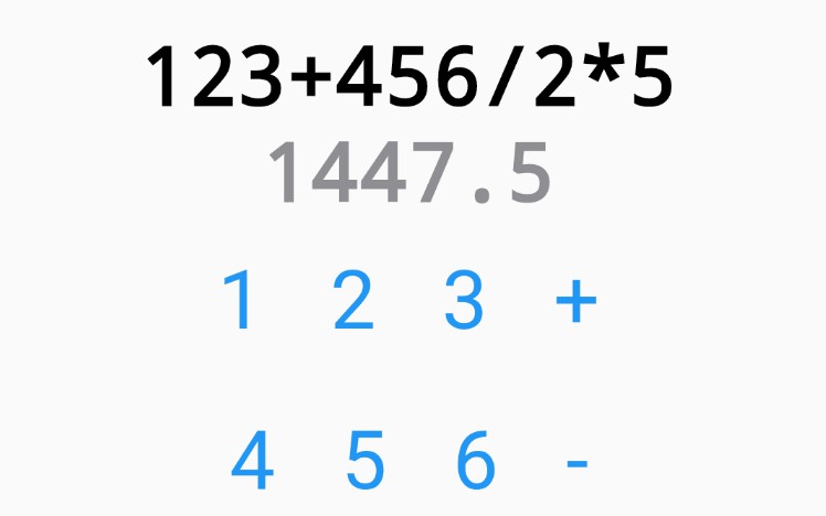 A calculator made with Flutter, using fancy cupertino Widgets