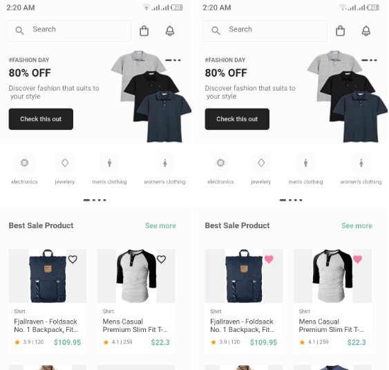 Ecommerce App UI with Flutter | LaptrinhX