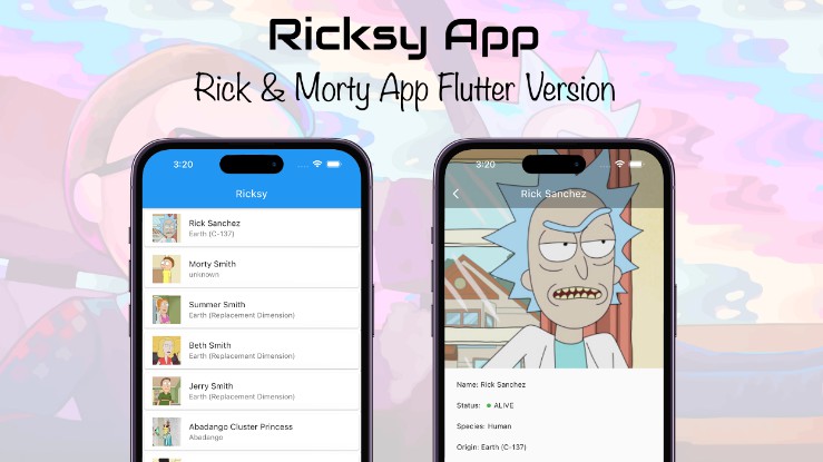 Rick and Morty App Icons iOS 14 & Android - Free Rick and Morty