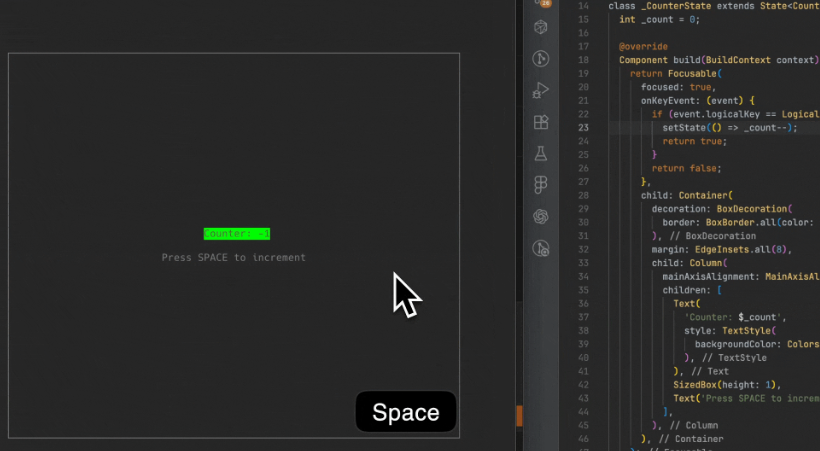nocterm: Flutter-Style UI Development for the Terminal